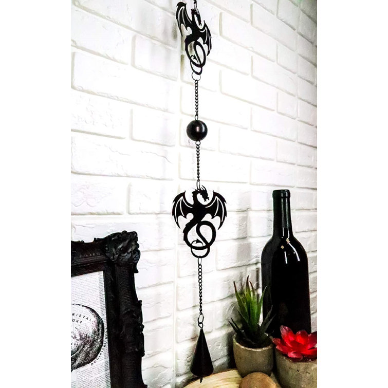 Arlmont & Co. Folklore Dragon Wall Hanging Wind Chime Wayfair